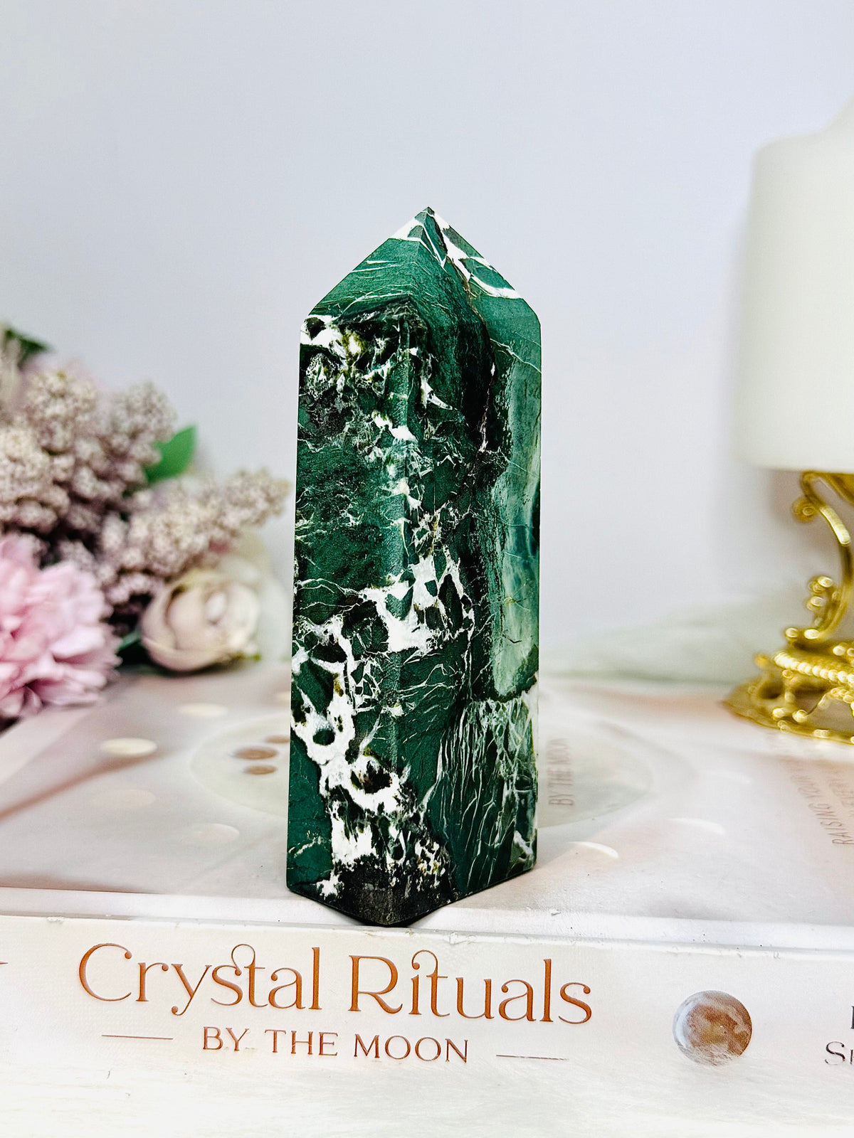 Chunky Unicorn Jasper Tower 11cm