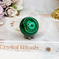 Natural Malachite Sphere on Stand 125g