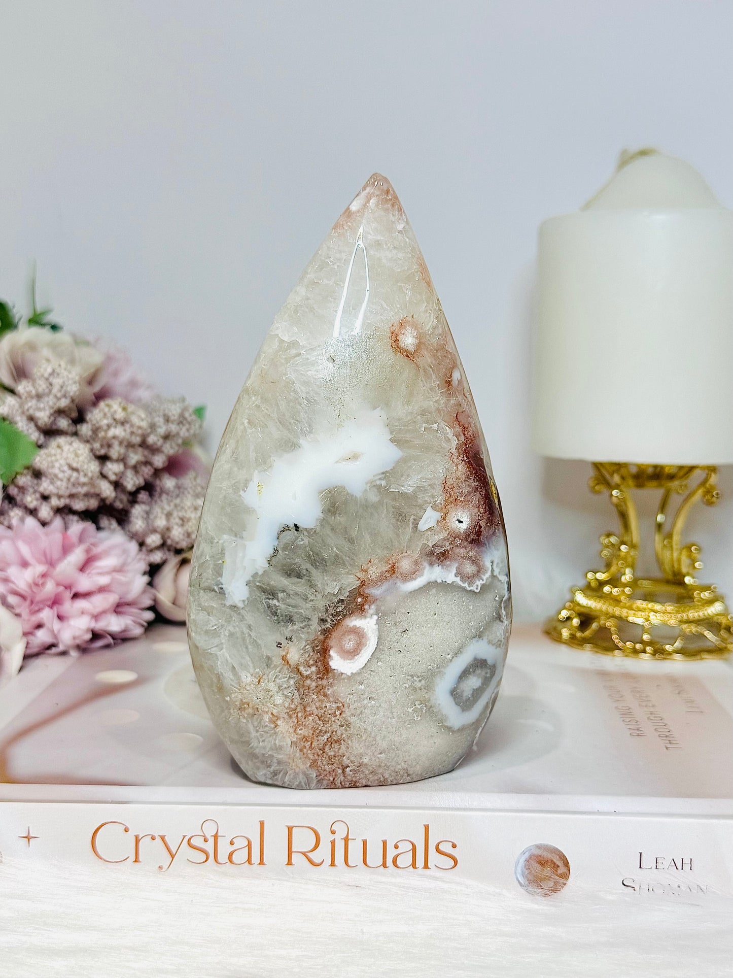 Large Pink Amethyst Freeform | Flame 605g 13.5cm