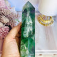 High Grade Incredible Stunning Rainbow Fluorite Tower Full of Clarity & Rainbows 15cm