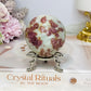 Pink Tourmaline Sphere On Stand 266g
