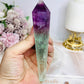 Watermelon Fluorite Wand | Tower 14cm