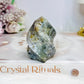 Ocean Jasper Carved Flame 5.5cm