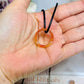 Carnelian Ring Necklace