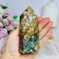 Natural Azurite Chunky Tower 12cm 362g