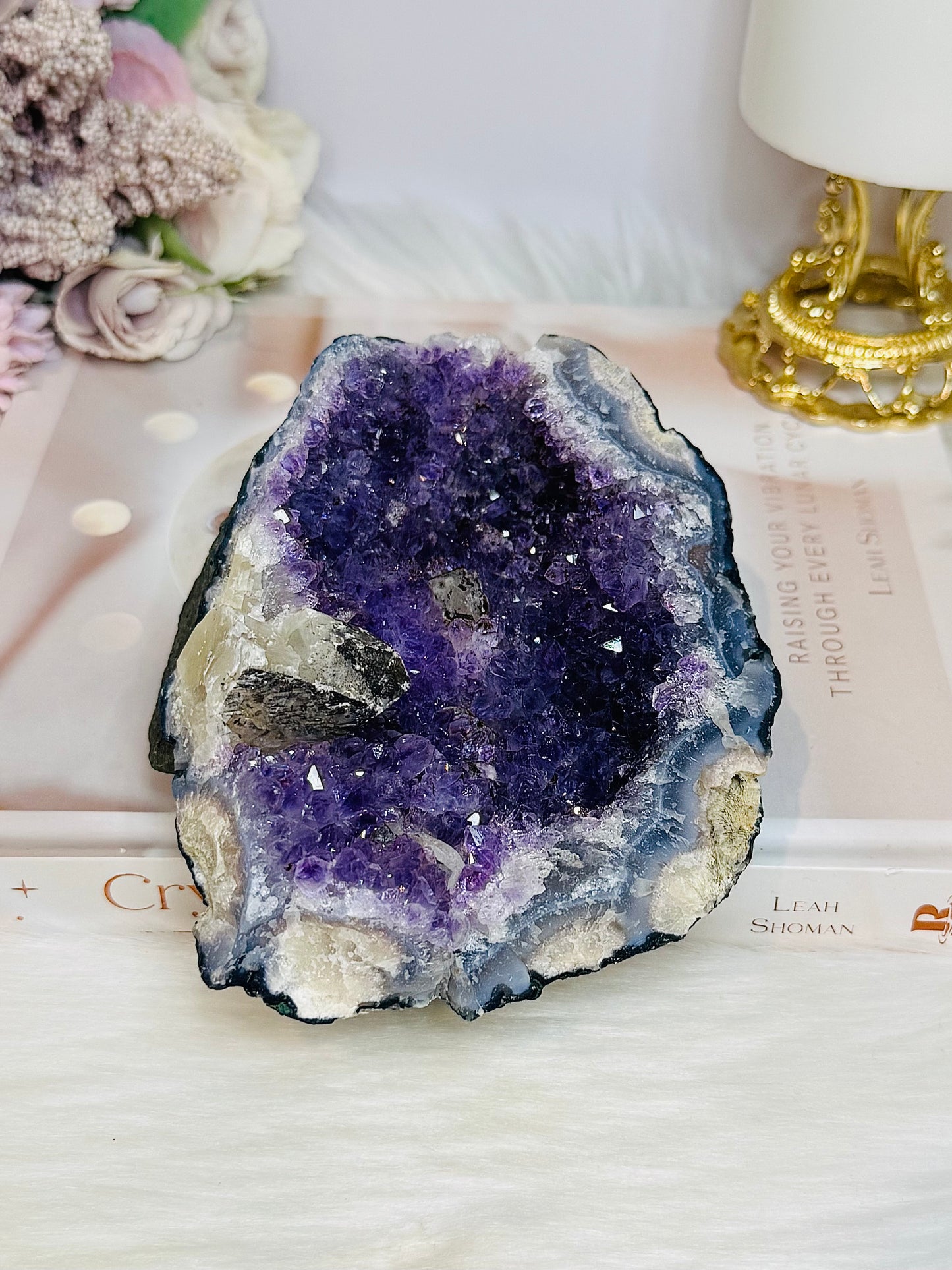 Large Amethyst Cluster 14.5cm 621g