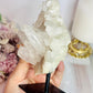 Master Healer ~ Gorgeous Chunky Large 15cm Clear Quartz Cluster | Specimen On Black Stand