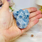Natural Blue Calcite Specimen 188g