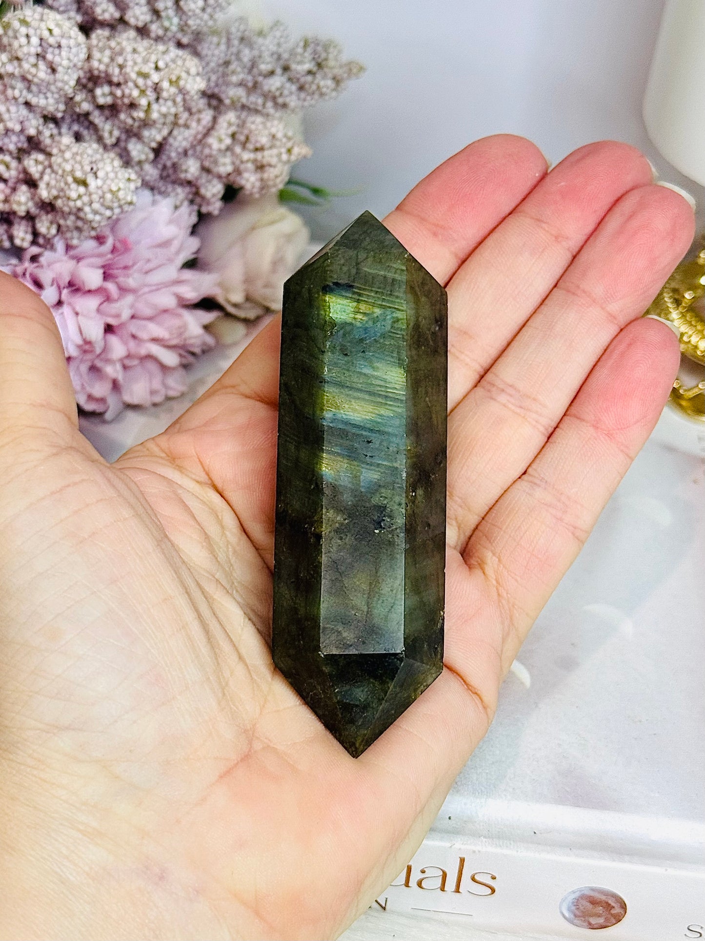 Labradorite Double Terminated Point 9.5cm