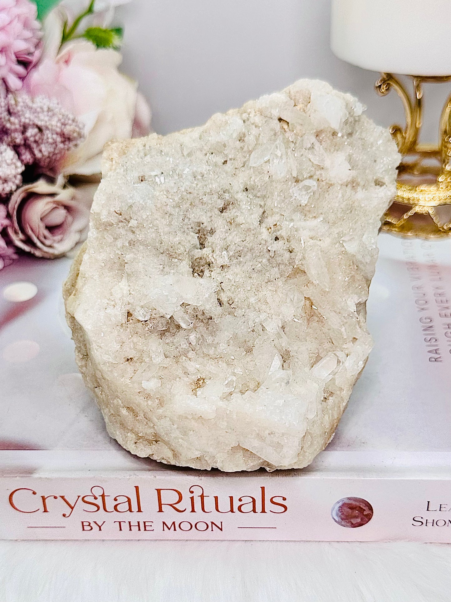 A Master Healer ~ Gorgeous Large 621gram Clear Quartz Cluster Freeform From Brazil