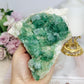 Natural Green Cubed Fluorite Specimen 640g