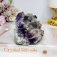 Amethyst Base Cut Cluster 478g