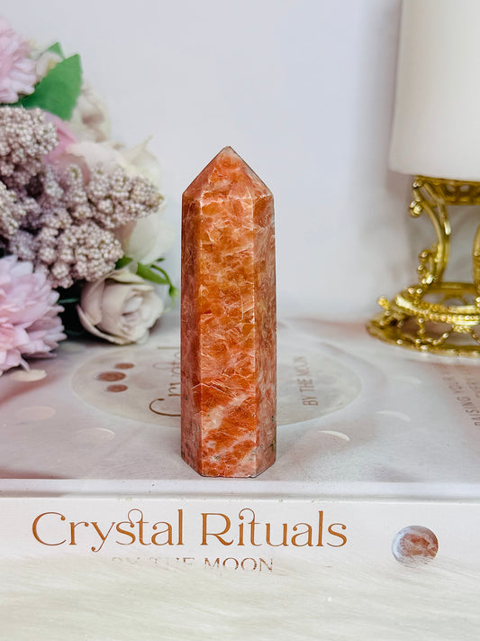 Orange Sunstone Tower 8.5cm