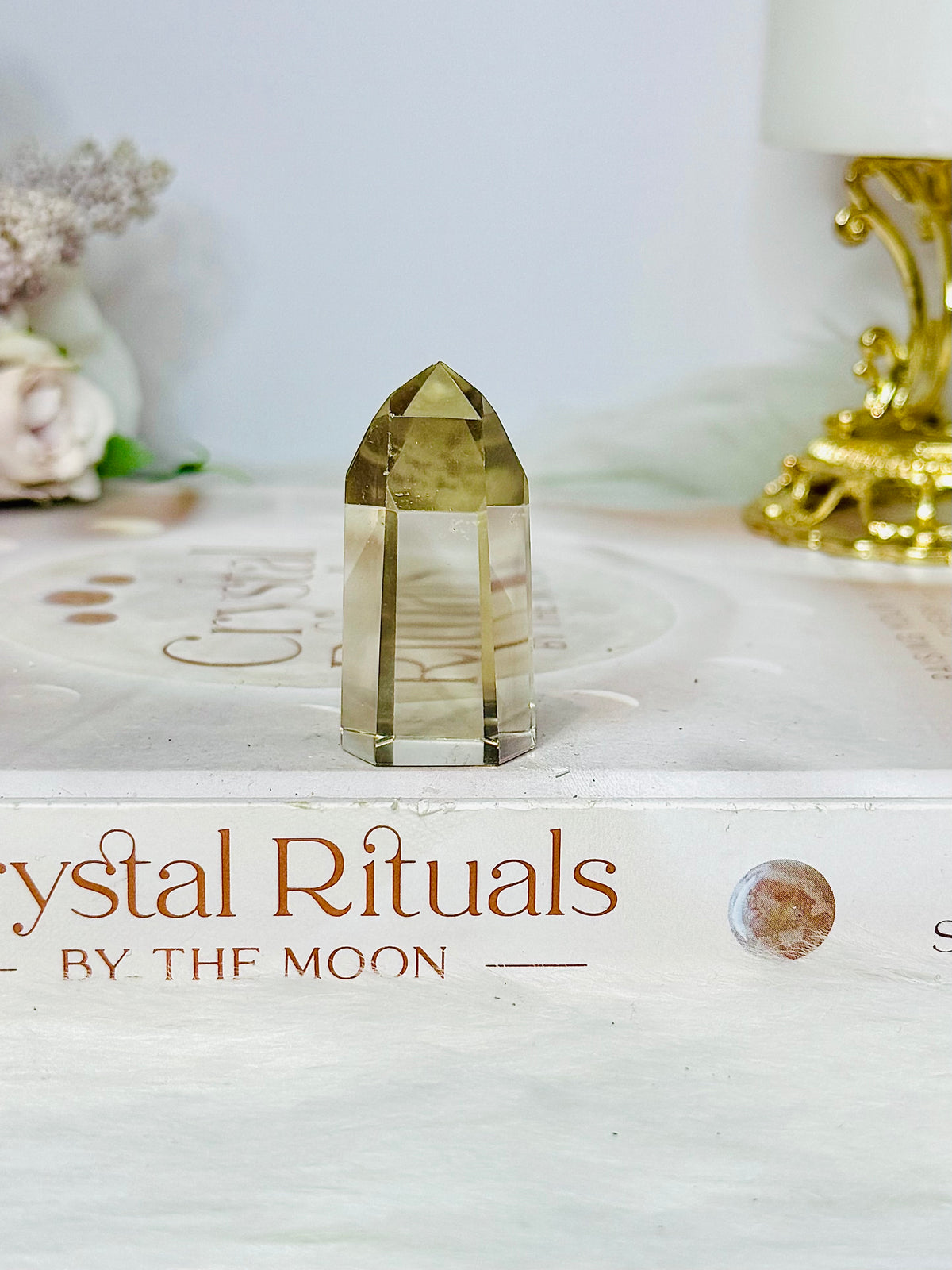 High Grade Natural Citrine Tower 4.5cm
