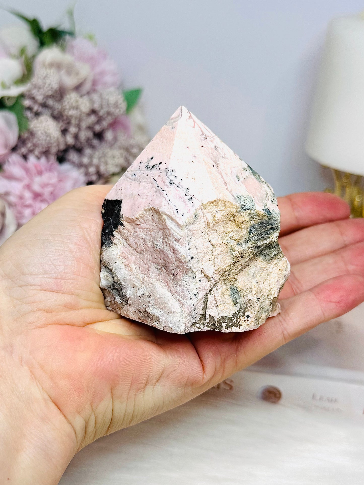 Rhodochrosite Polished Point 330g