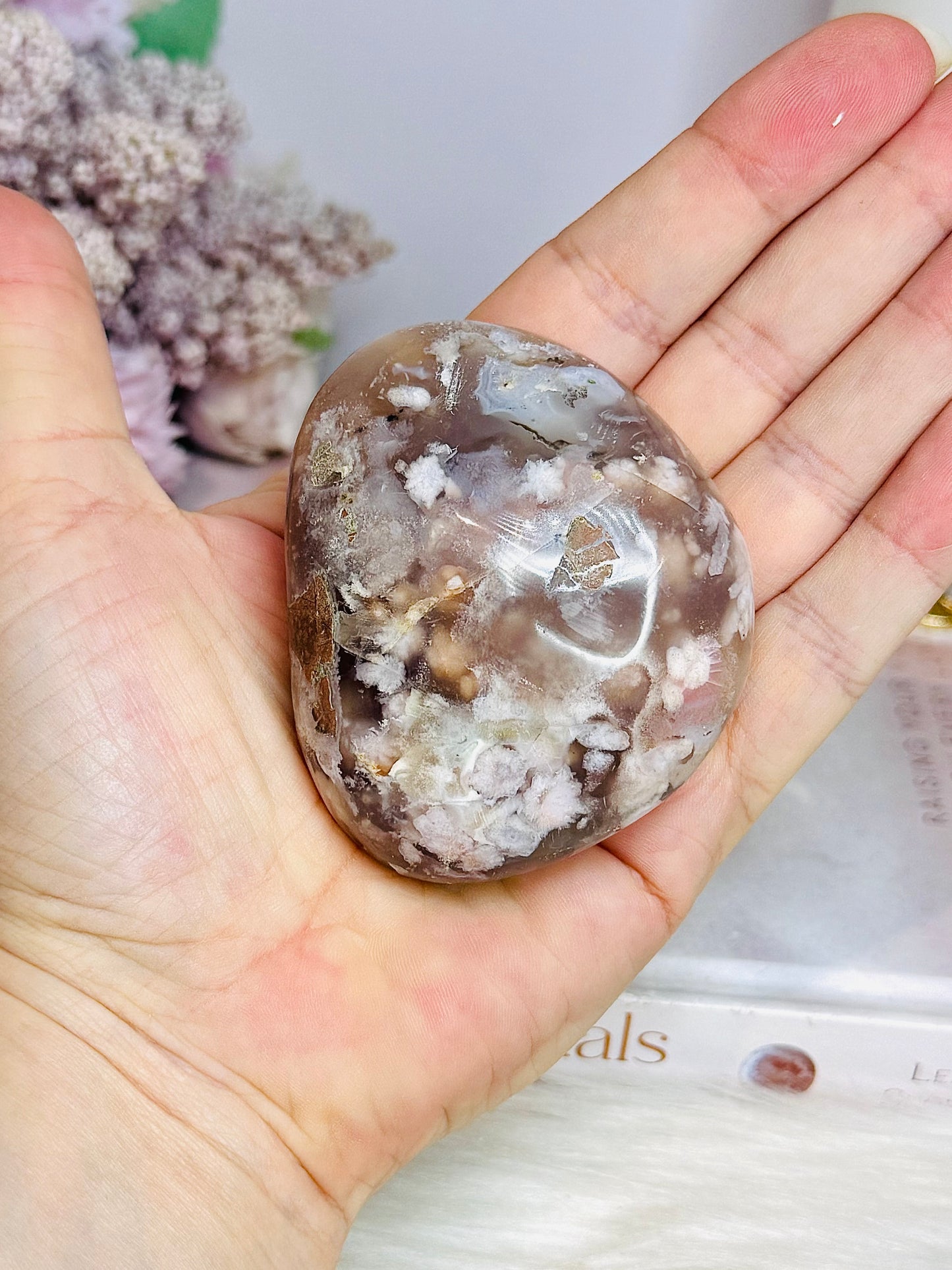 Flower Agate Polished Freeform 165g