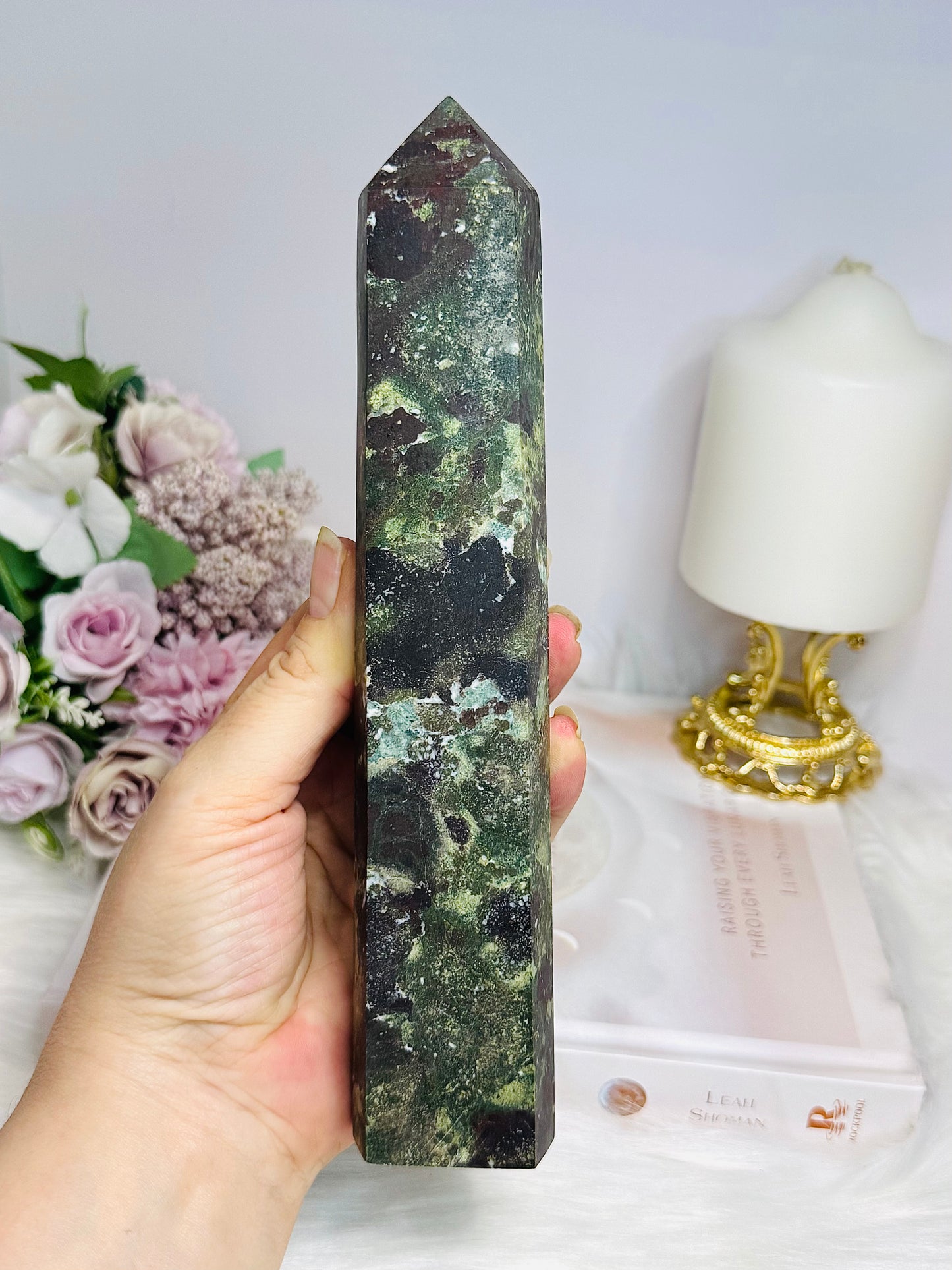 Jasper Mix Tower 21cm