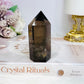 Chunky Smokey Quartz Tower 8.5cm