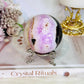 Rare Large Pink Aragonite Sphere on Stand 434g