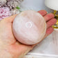 Large Rose Quartz Sphere on Stand 480g
