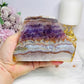 Natural Crazy Lace Amethyst Slab 12.5cm