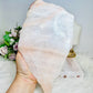 Large Mexican Pink Calcite Natural Slab 25cm 704g