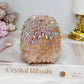 Large Aura Rose Quartz Carved Hedgehog 554g