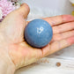 Blue Angelite Sphere on Stand 161g