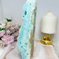 Large Blue Hemimorphite Druzy Tower 21cm