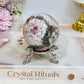 Pink Tourmaline Sphere on Stand 243g