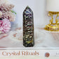 Root Fluorite Tower | Point 9.5cm l
