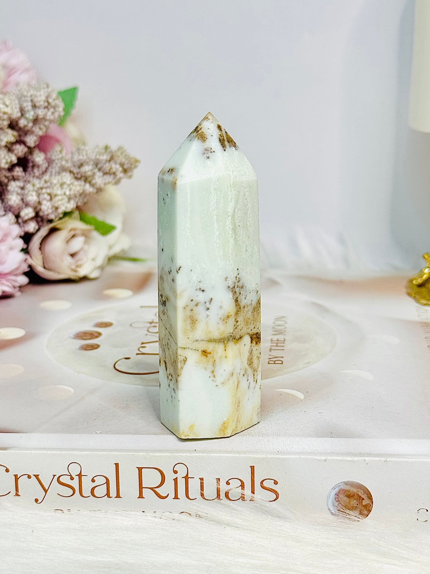Dentrictic Agate Tower 8.5cm
