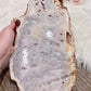 Classy & Fabulous ~ The Most Stunning Huge 46cm 4.5KG Druzy Pink Amethyst Slab | Platter Full of Crystallisation & Rutile Formation Absolutely Stunning (Timber stand is removable)