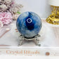 Blue Sodalite Sphere on Stand 287g