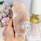 Natural Large 18cm 451gram Pink Amethyst Druzy Chunky Slab
