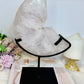 Huge Amethyst Carved Druzy Moon On Custom Stand 2.2KG 28cm (Inc stand)