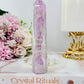 Stunning Tall 12.5cm Natural Kunzite Tower