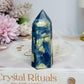 Natural Blue Kyanite Chunky Tower 8.5cm