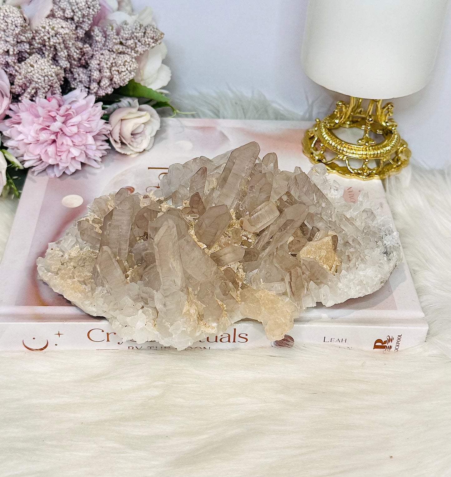 Large Natural Quartz Specimen 18cm 822g
