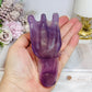 Fluorite Carved Dragon 10.5cm 405g