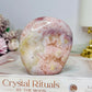 Pink Flower Agate Freeform 8cm 264g