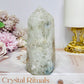 Chunky Flower Agate Tower 11cm