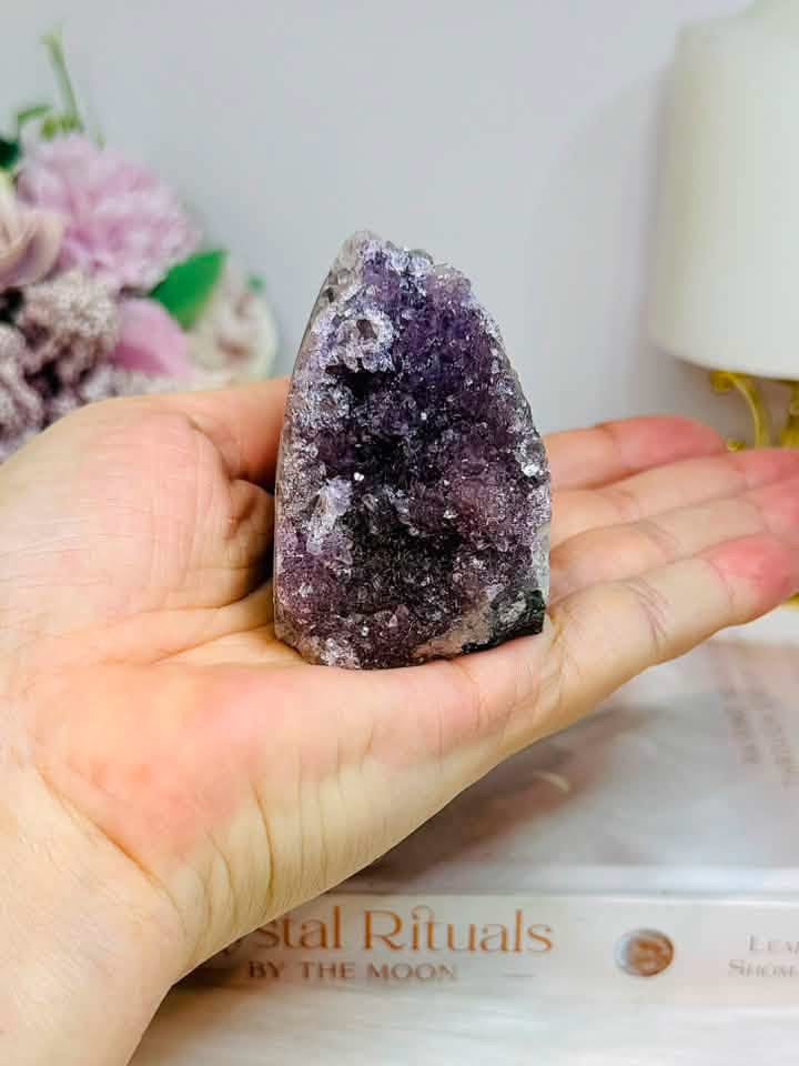 Amethyst Base Cut Cluster 155g
