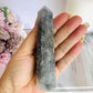 Tall 12cm Cloud | Grey Quartz Tower