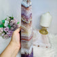 Huge Crazy Lace Amethyst Chunky Tower 32cm 1.6KG