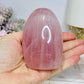 High Grade Rose Quartz Freeform 8.5cm 298g