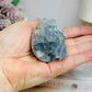Blue Celestite Cluster Egg 182g