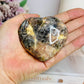 Black Moonstone Puffy Heart 201g
