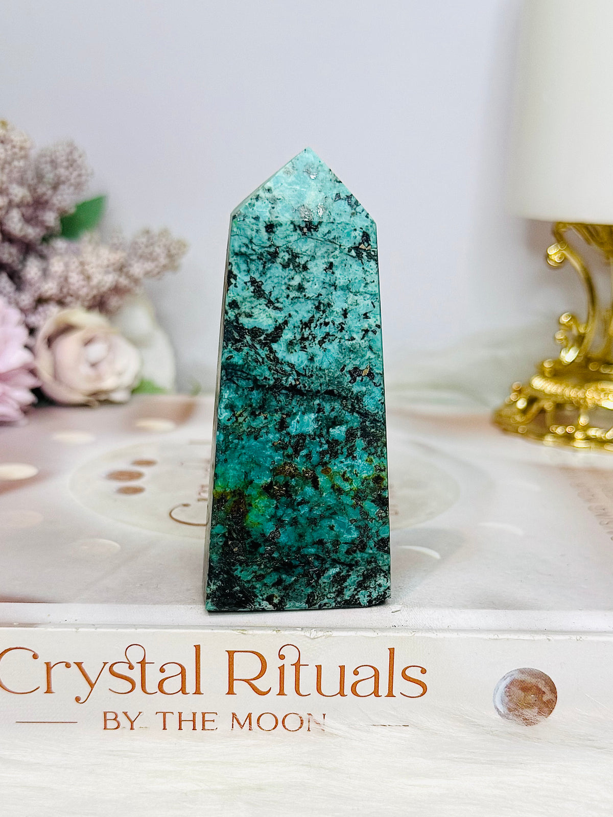 Natural Turquoise Tower 8cm