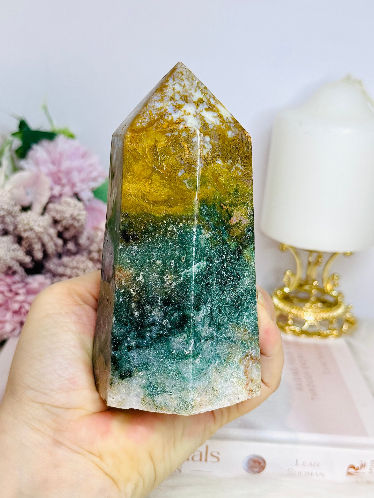 Chunky Ocean Jasper Tower 13cm 595g
